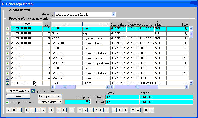 TETA 2000 system erp